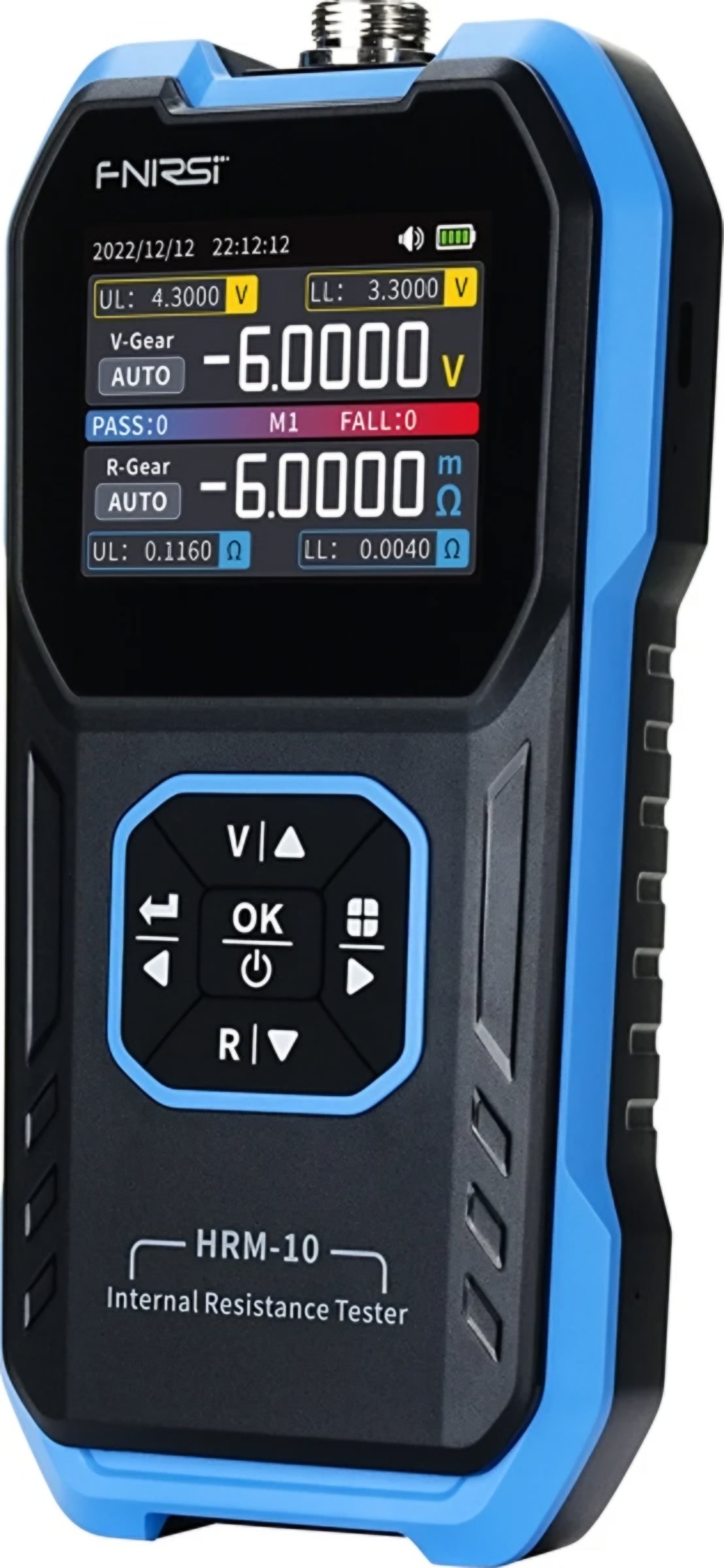 Tester Service Fnirsi HRM-10 για μέτρηση εσωτερικής αντίστασης και τάσης μπαταρίας / συσσωρευτή