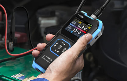 Tester Service Fnirsi HRM-10 για μέτρηση εσωτερικής αντίστασης και τάσης μπαταρίας / συσσωρευτή