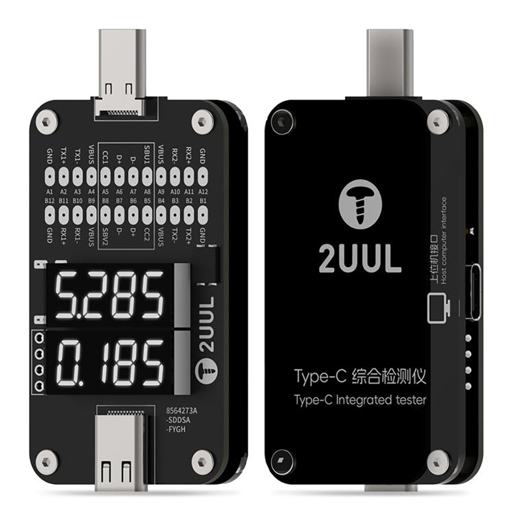 Tester Τάσης 2UUL PW32, USB-C