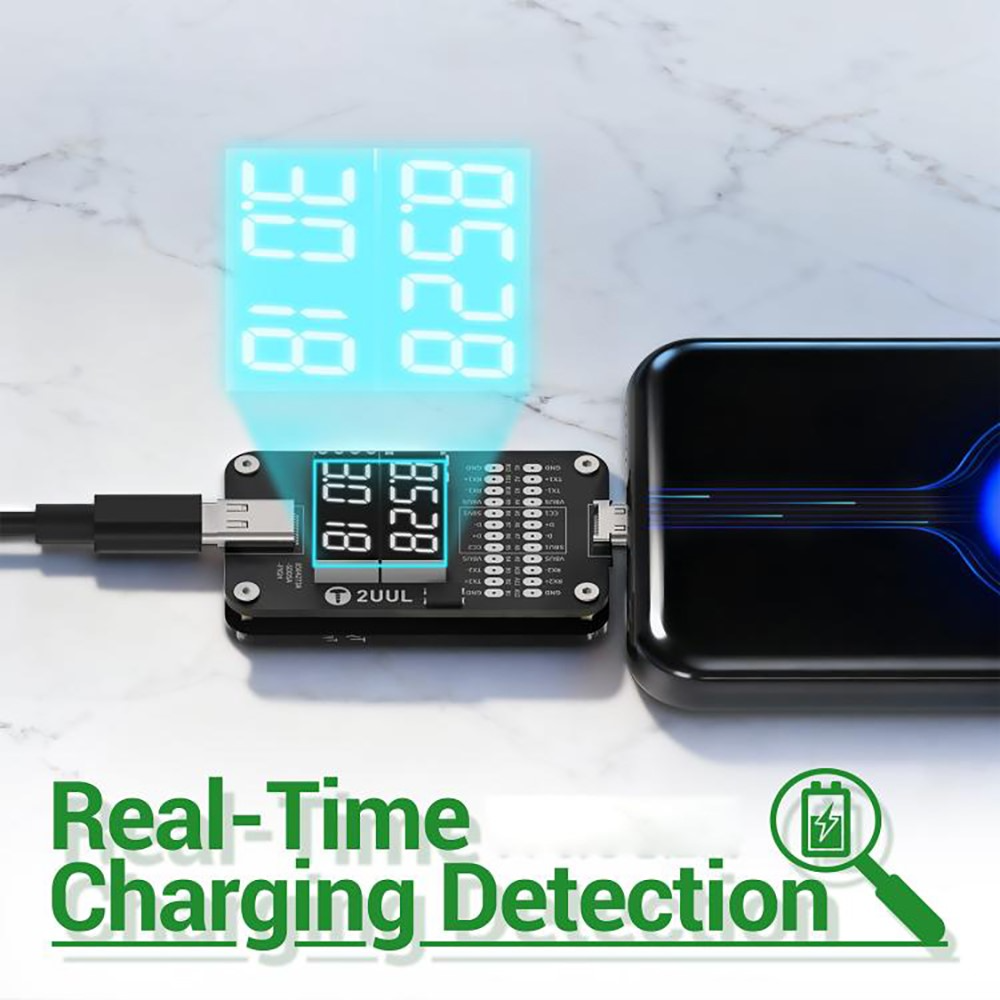 Tester Τάσης 2UUL PW32, USB-C