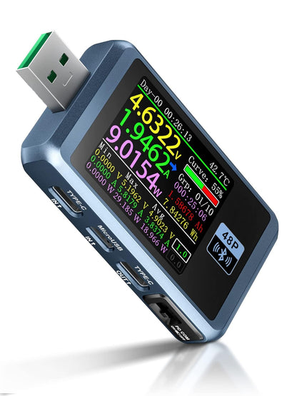 Tester Τάσης Fnirsi FNB48P, 156W, 24V