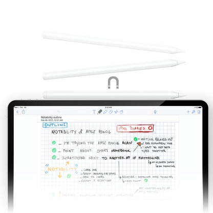 Touch Pen Acefast V1, Ενεργή Έκδοση, Λευκό