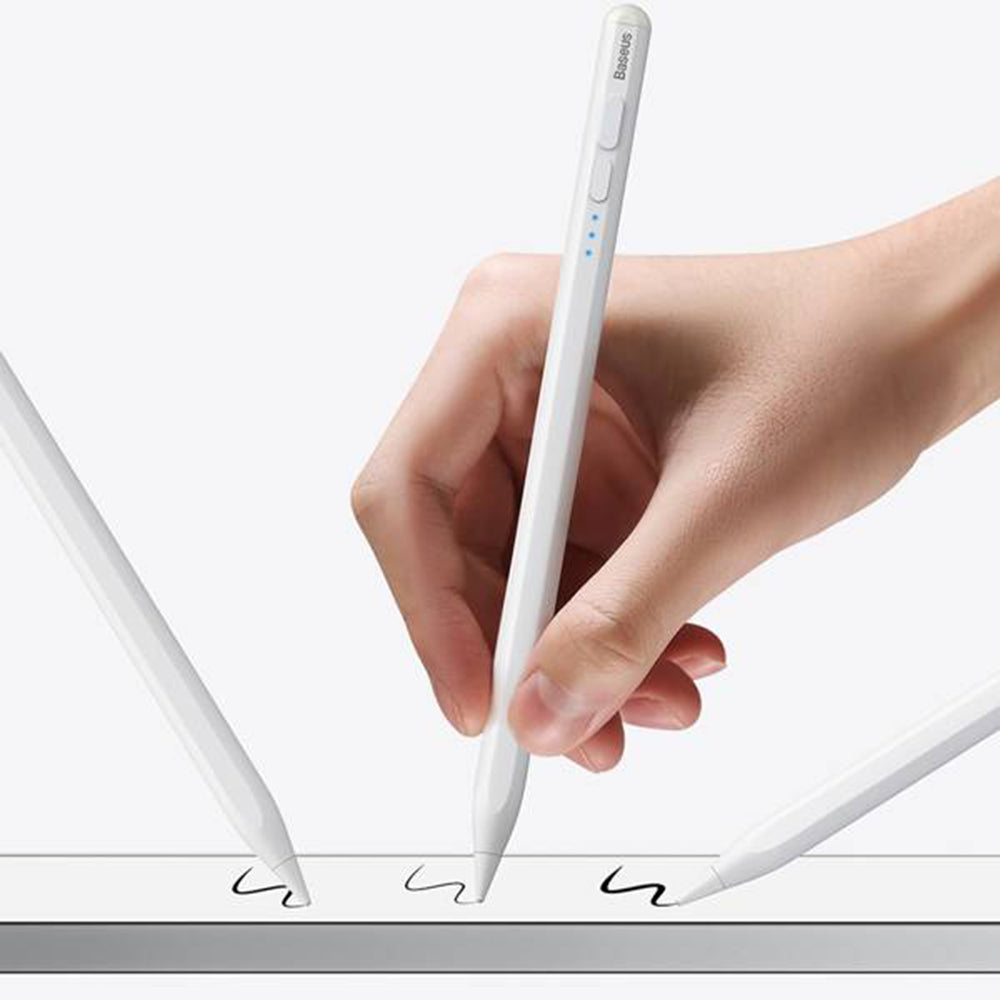 Στυλό αφής Baseus Smooth Writing 2 Series για Apple iPad, ενεργή έκδοση, λευκό SXBC060402