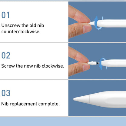 Στυλό αφής Baseus Smooth Writing για Apple iPad, λευκό SXBC040102 