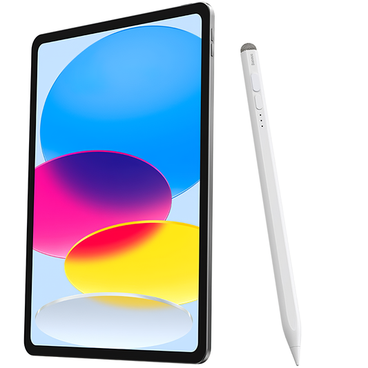 Στυλό αφής Baseus Smooth Writing 2 Series για Apple iPad, ενεργή / παθητική έκδοση, λευκό SXBC060302