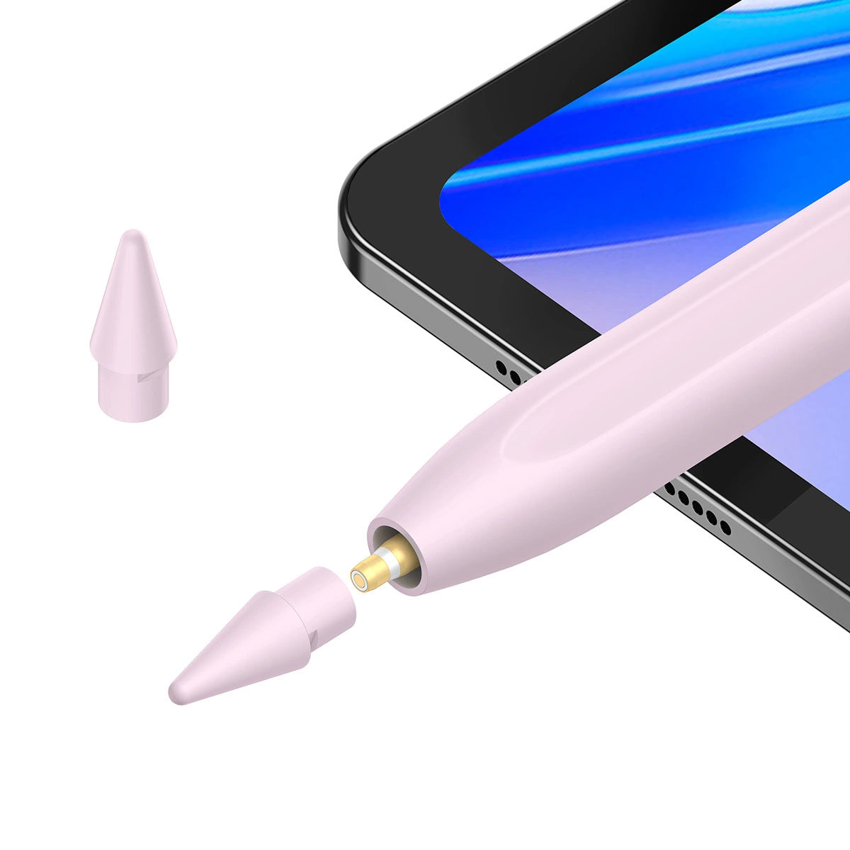 Touch Pen Baseus Smooth Writing 2 Series για Apple iPad, Ενεργή Ασύρματη Έκδοση, Ροζ SXBC060104