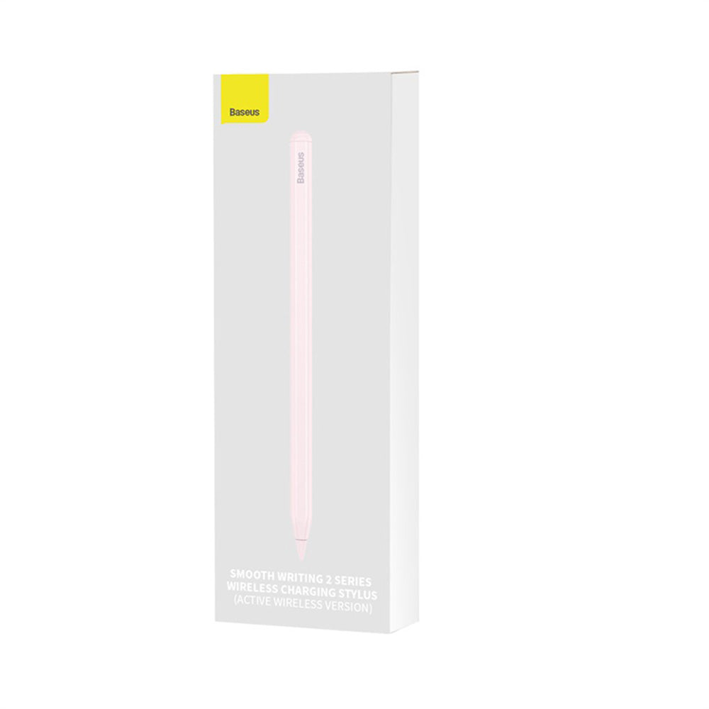 Touch Pen Baseus Smooth Writing 2 Series για Apple iPad, Ενεργή Ασύρματη Έκδοση, Ροζ SXBC080004
