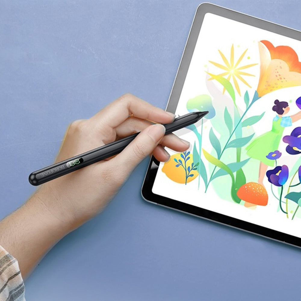 Touch Pen Borofone BG100 για Apple iPad Series, Ενεργή Έκδοση, Μαύρο