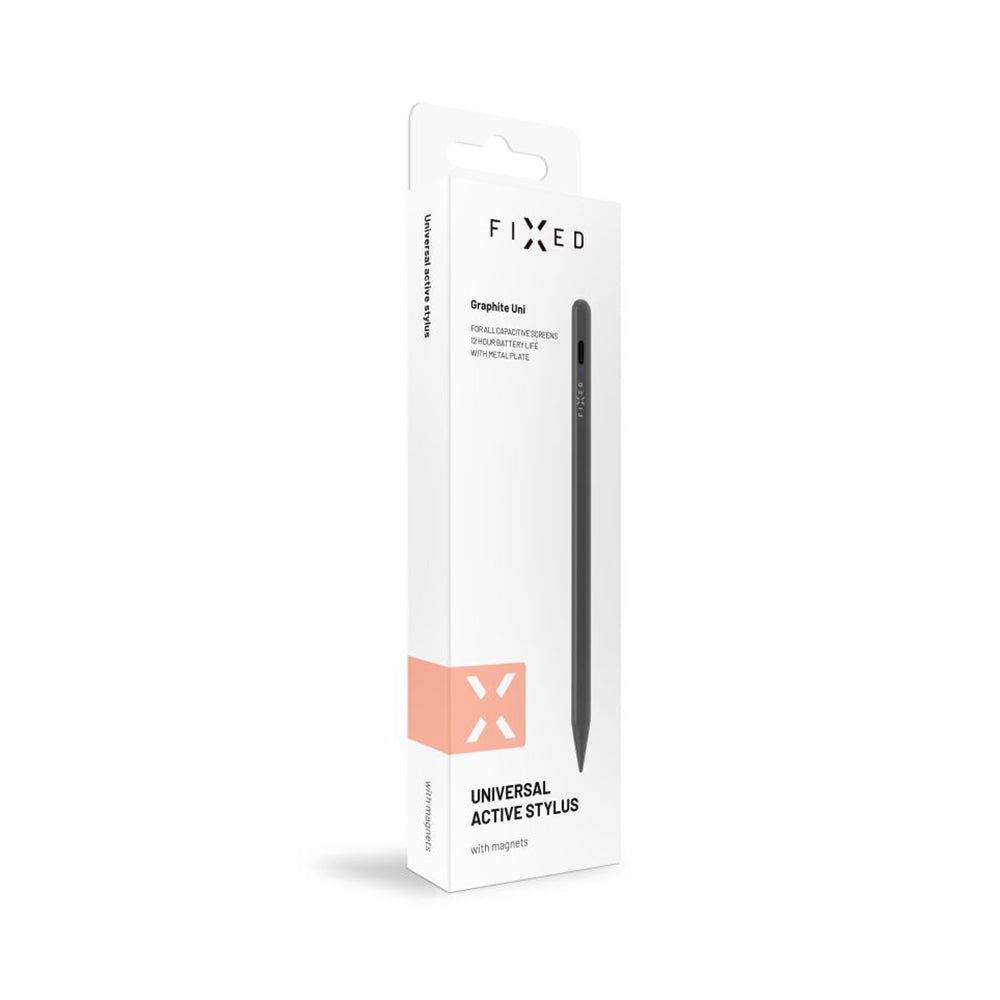 Touch Pen Fixed Graphite Uni, Γκρι