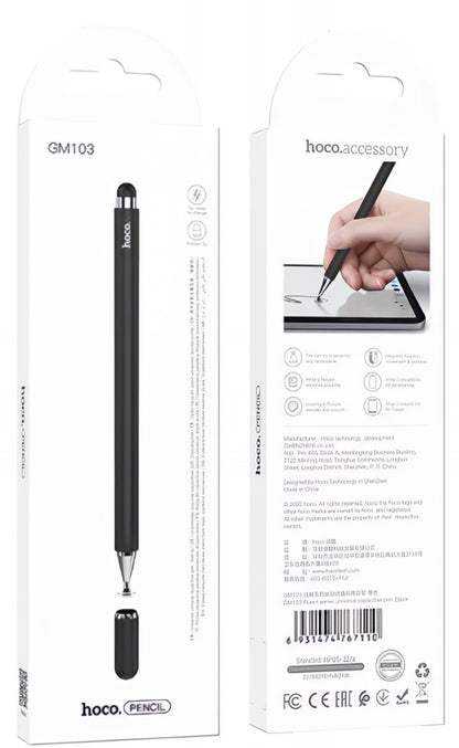 Touch Pen HOCO GM103 2in1, Black