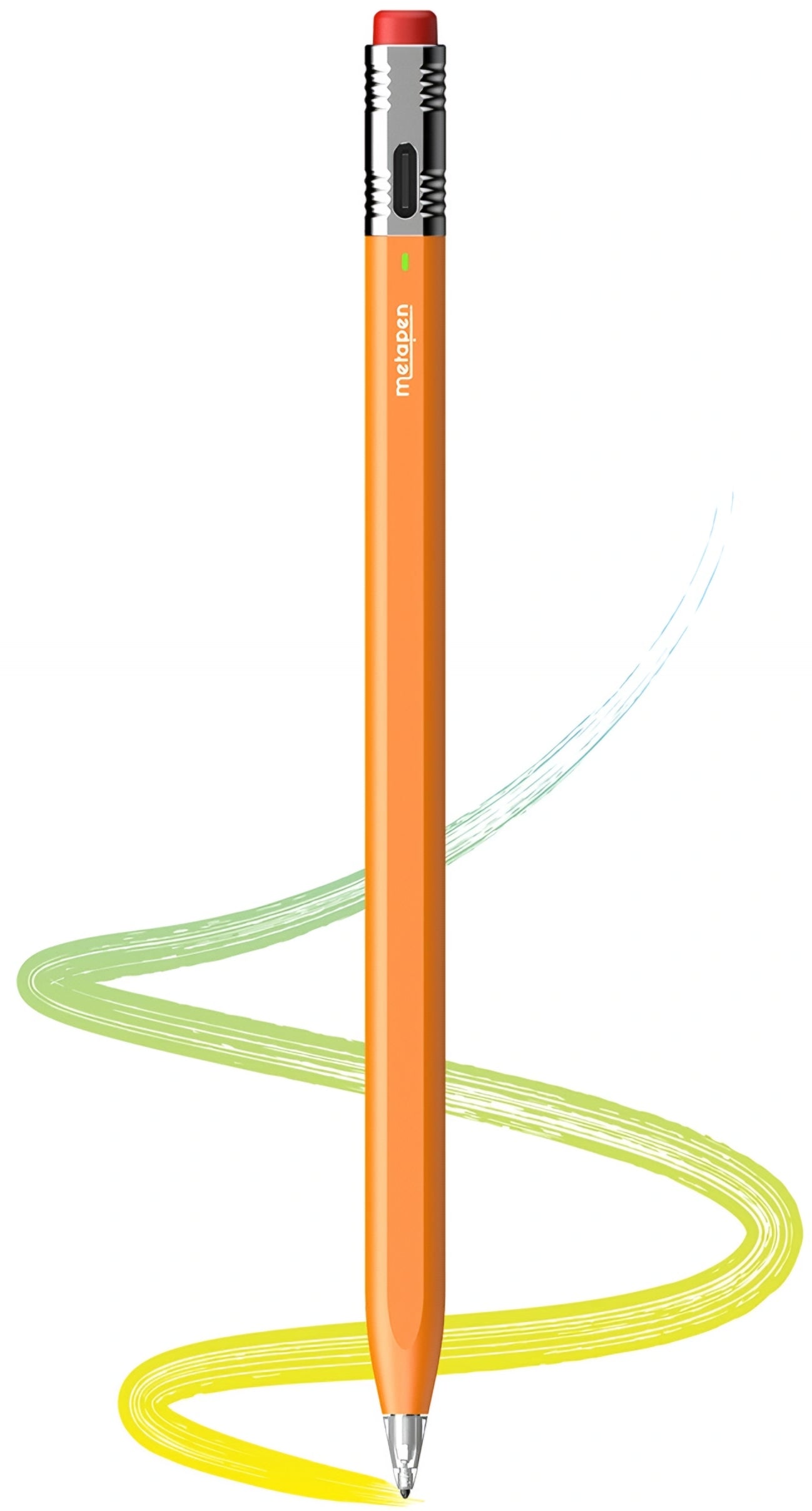 Στυλό αφής Metapen Air8 Pro X για Apple iPad, Έκδοση Active, Πορτοκαλί ME-APP172