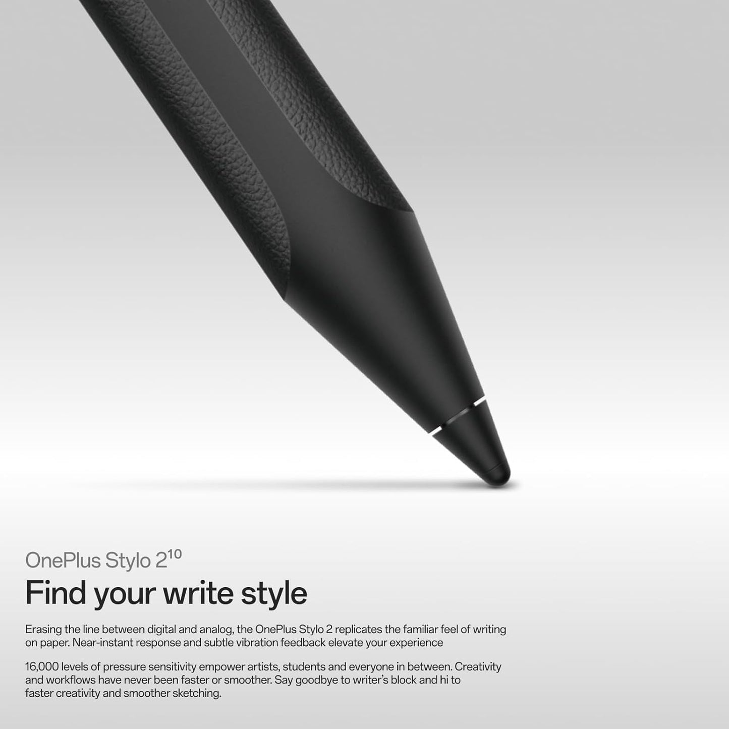 Touch Pen Stylo 2 για OnePlus Pad 3 / Pad 2 / Pad, Μαύρο 5511100086