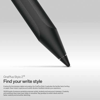 Touch Pen Stylo 2 για OnePlus Pad 3 / Pad 2 / Pad, Μαύρο 5511100086