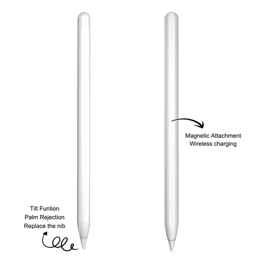 Touch Pen Techsuit M2 για Apple iPad, Ενεργή Έκδοση, Λευκό