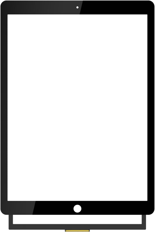 Touchscreen Forward Guard OCA για Apple iPad Pro 12.9 (2017), Μαύρο