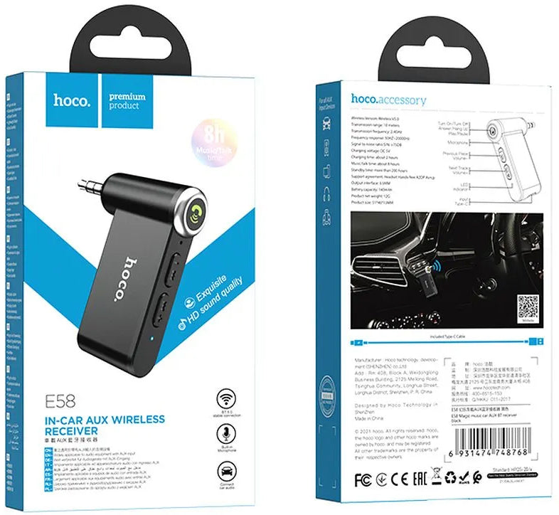 Δέκτης Bluetooth HOCO E58