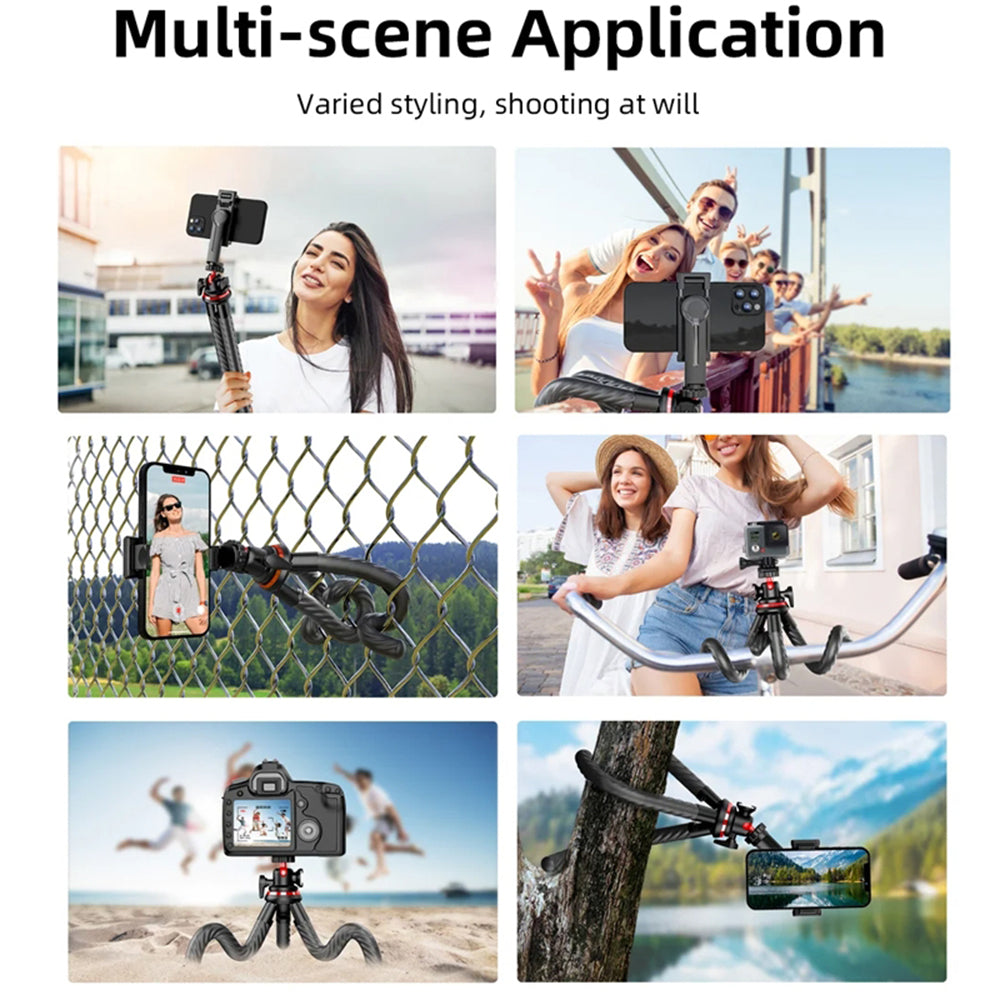 Τρίποδο 1/4inch Techsuit C02, Μαύρο