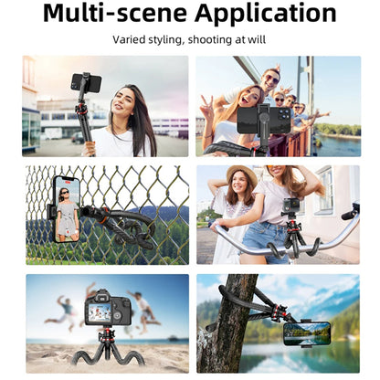 Τρίποδο 1/4inch Techsuit C02, Μαύρο