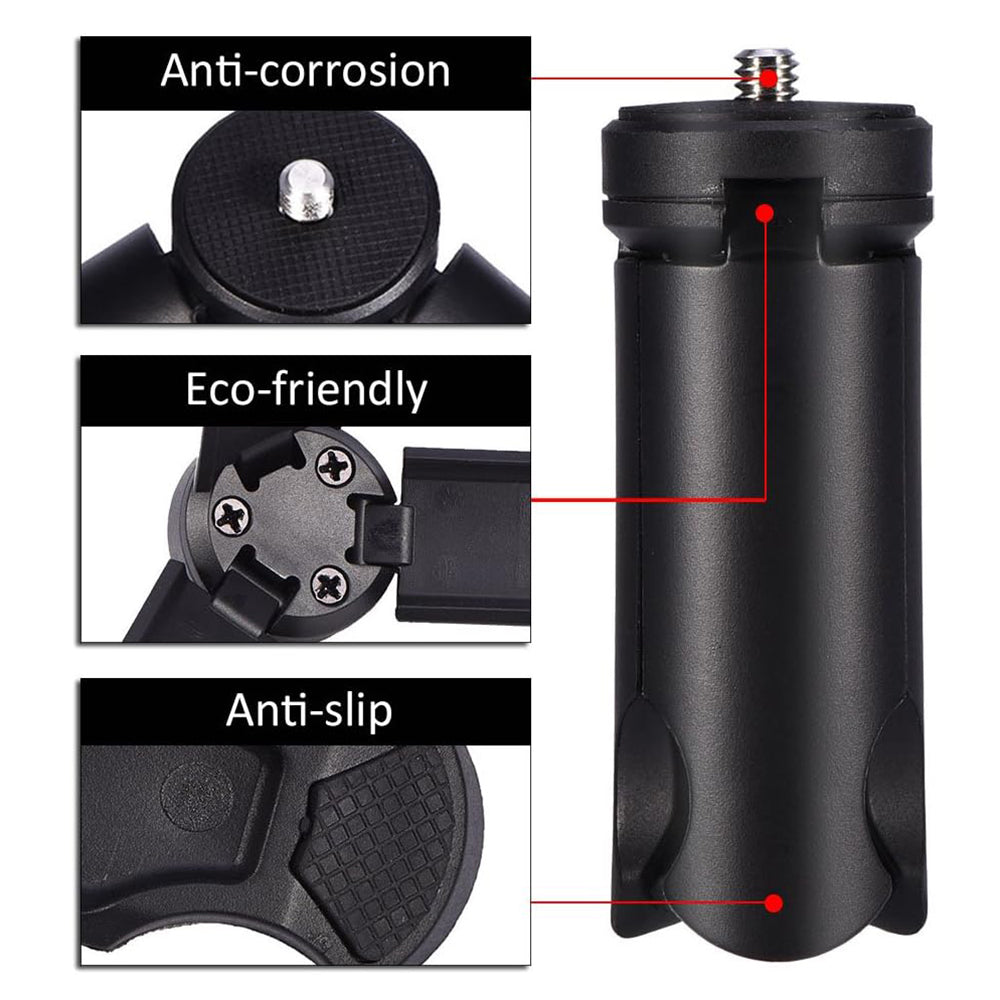 Τρίποδο 1/4inch Techsuit TPD1, Μαύρο