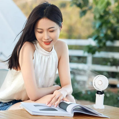 Techsuit N15 Portable Fan, Pink