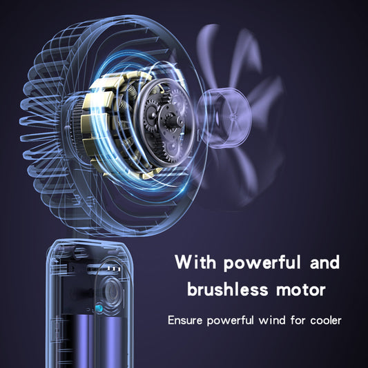 Φορητός Ανεμιστήρας Yesido YF10, Μαύρος