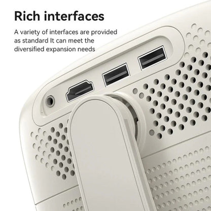 Βιντεοπροβολέας Yesido TV13, 720P, 190ANSI, Android 9.0, Λευκό